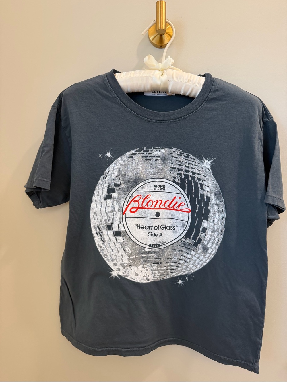 Blondie Heart of Glass Anthropologie TShirt